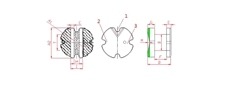 Zhenhua 3-Pin-Wire-Wound-Boost-Inductor