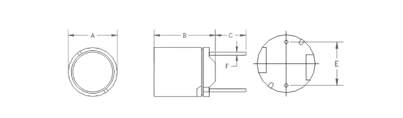 RID Series Shielded Radial Power Inductor