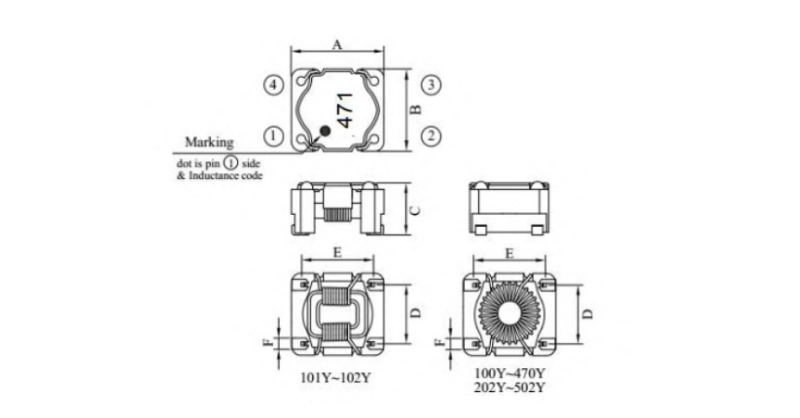 SMD Common Mode Line Filter _ CLCM-1006